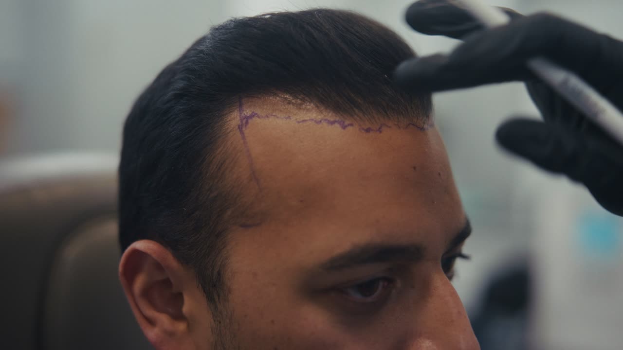 Frame from the shoot day
