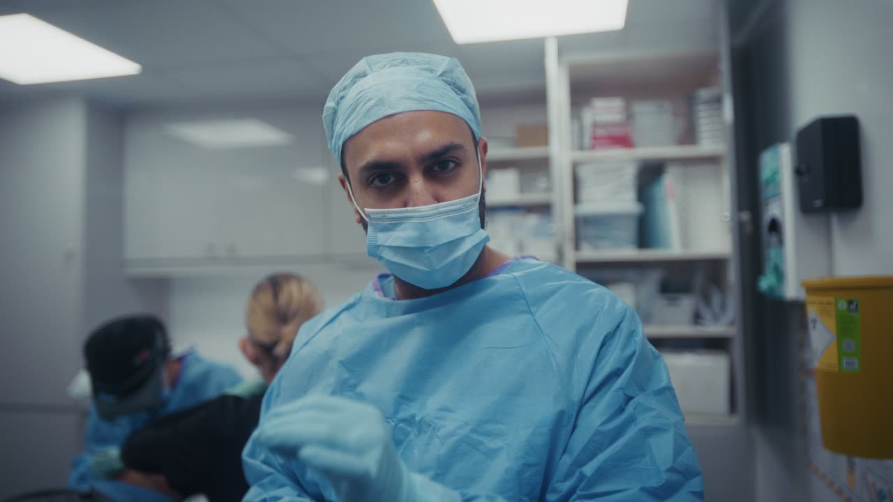 Frame from the shoot day