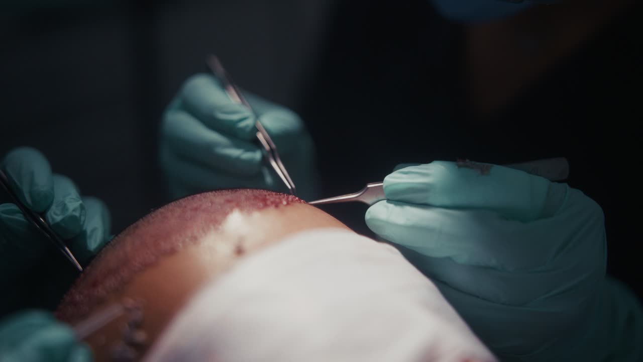 Frame from the shoot day