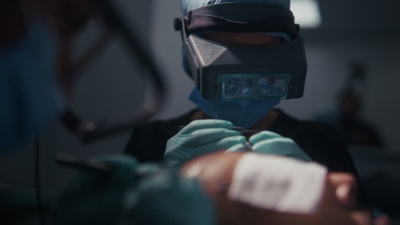 Frame from the shoot day