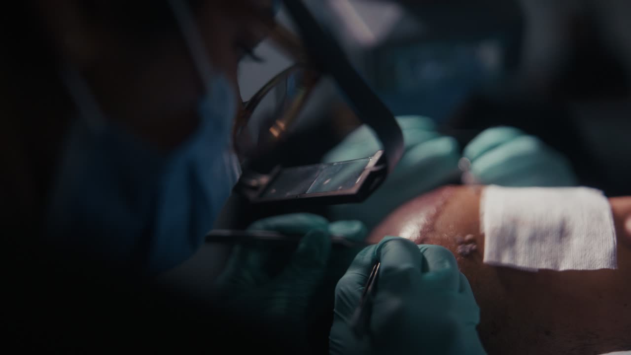 Frame from the shoot day